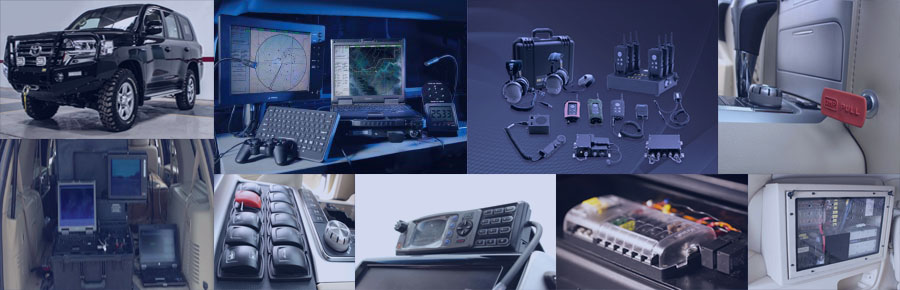 Armoured Toyota Land Cruiser 200 Advanced Electronics System