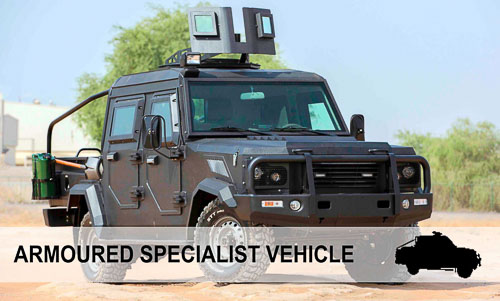 Mahindra Armoured Specialist Vehicle