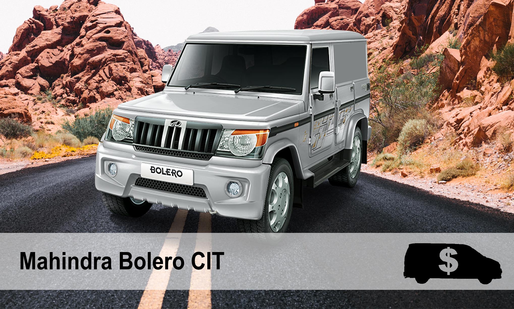Mahindra Armoured Bolero Cash in Transit SUV