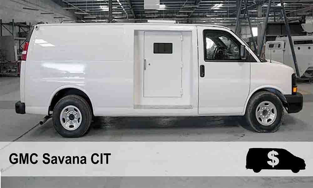 Mahindra Armoured GMC Savana Cash in Transit SUV