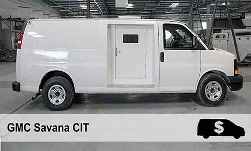 MEVA Armoured Cash In transit Van GMC Savana