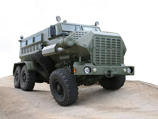        The Mahindra MPV-i Armoured Personnel Carrier